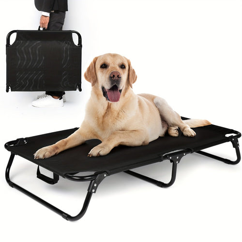 Cooling Dog Bed with Washable and Foldable